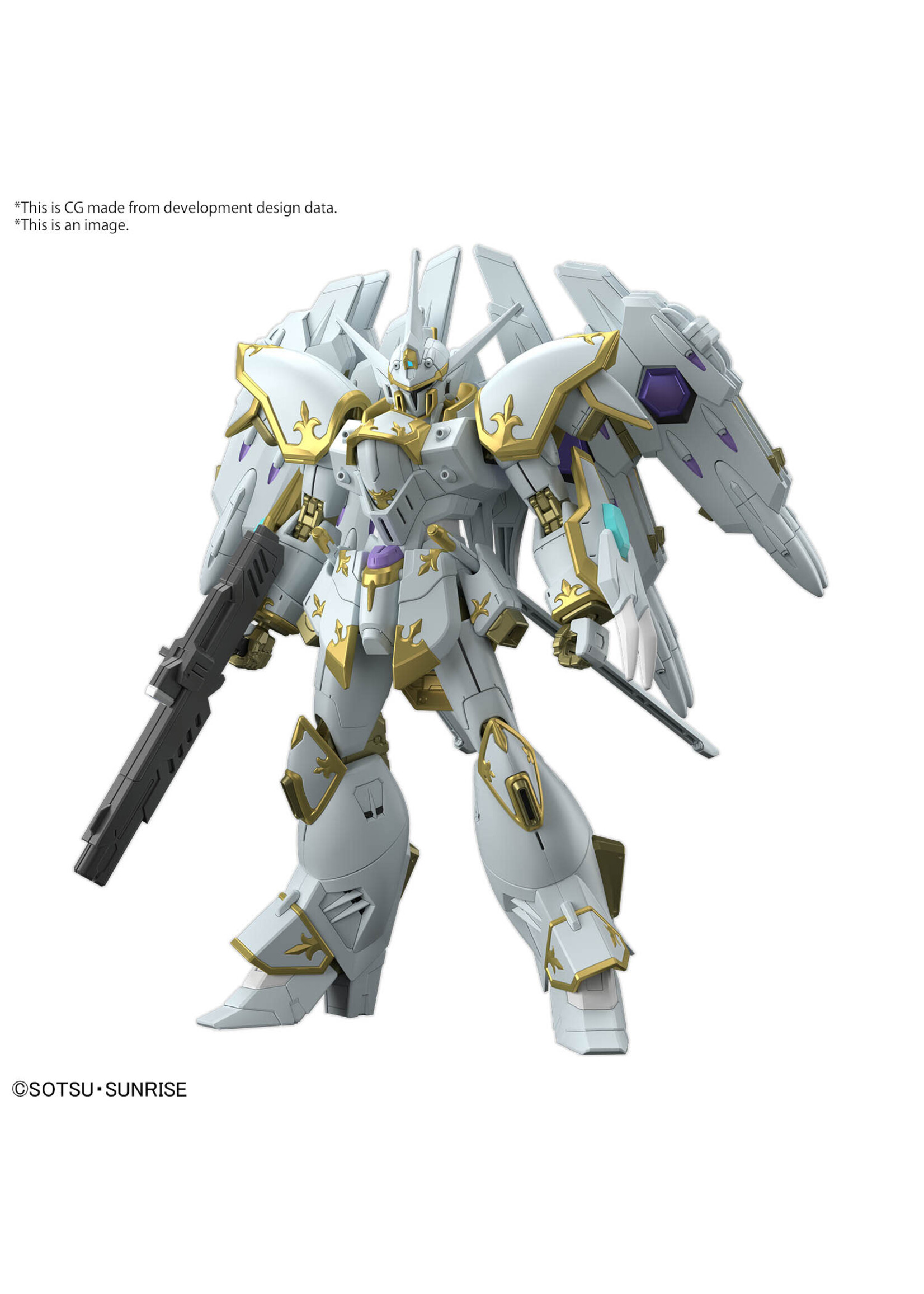 Bandai BNDAI5067414 HG Black Knight Squad Cal-re.A (1/144)