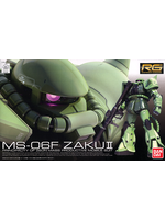 Bandai BNDAI2137102 RG #04 MS-06F Zaku II Mobile Suit Gundam (1/144)