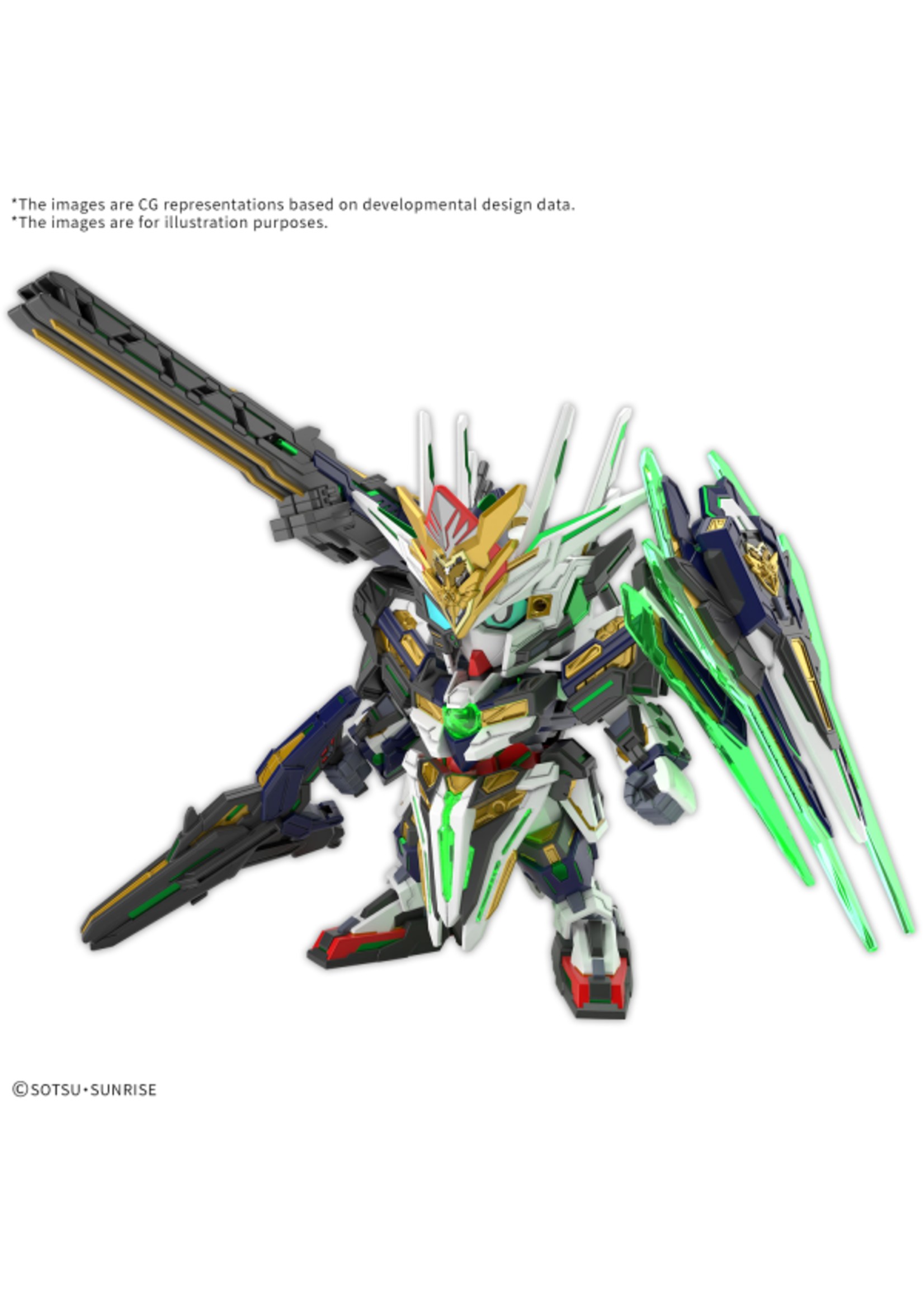 Bandai SDW Heroes Captain Qan(T) GF