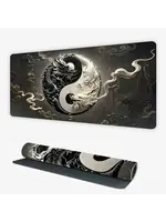 Mouse Pad 12x24 Inch Dongzhe Myth Yin Yang Dragon