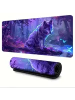 Mouse Pad 12x28 Inch Lone Wolf