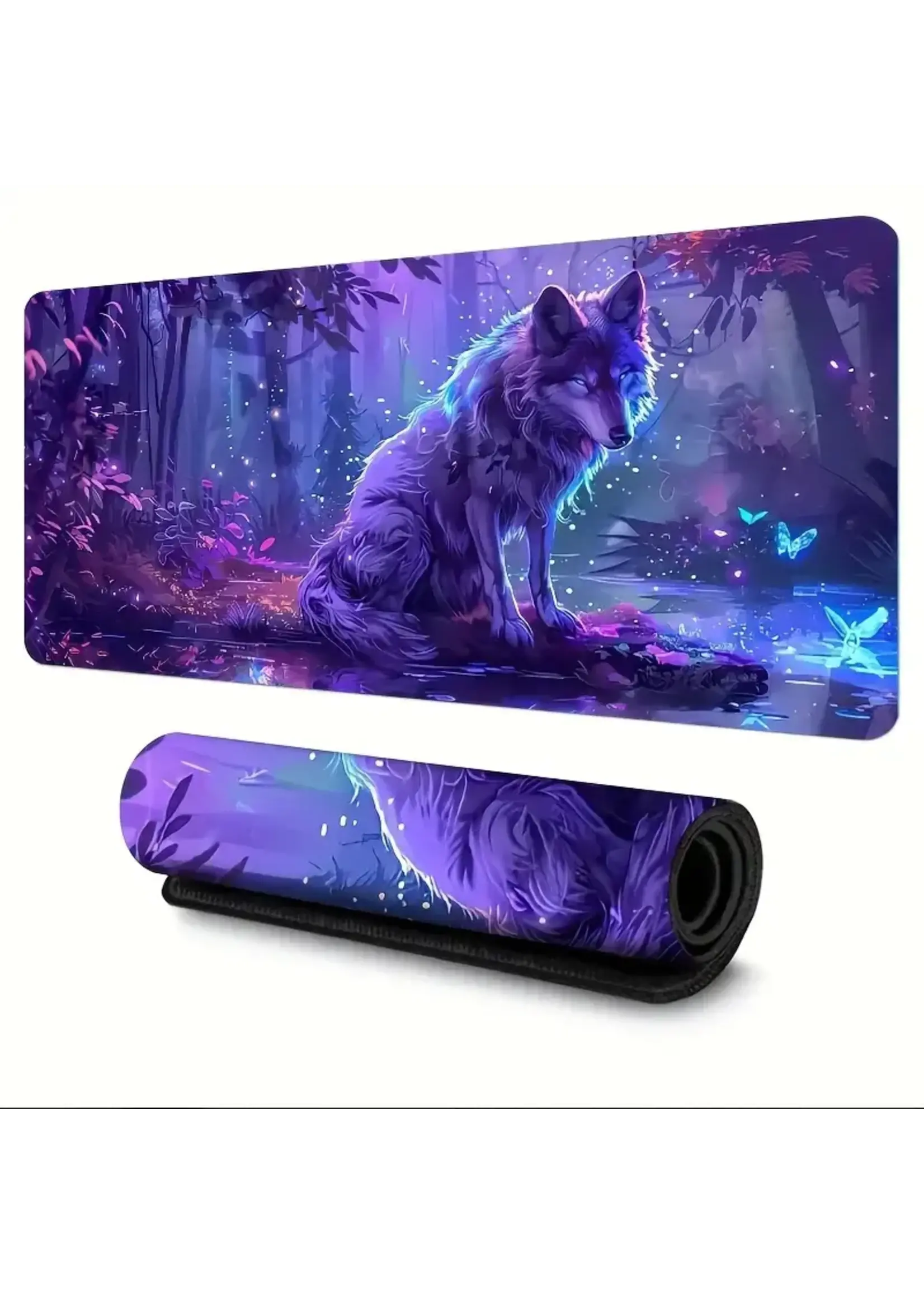 Mouse Pad 27.5x11.8 Inch Lone Wolf