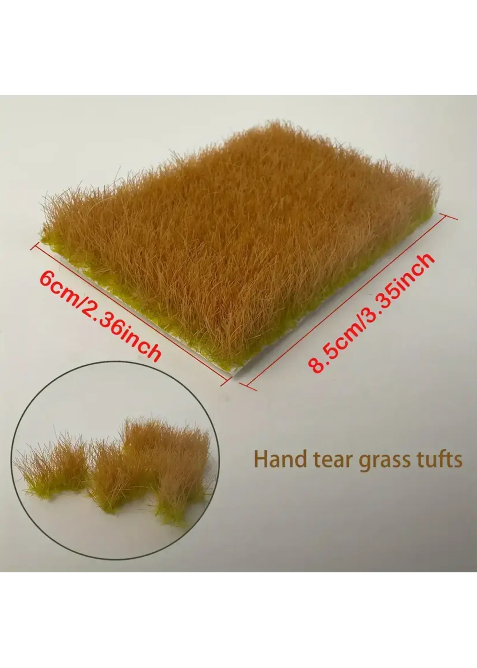 Tufts Tearable Clump Sheet Wood Yellow