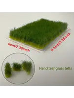 Tufts Tearable Clump Sheet Medium Green