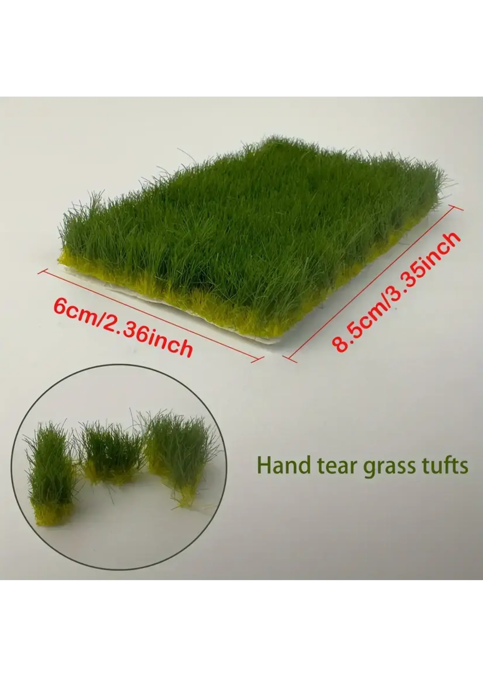 Tufts Tearable Clump Sheet Medium Green