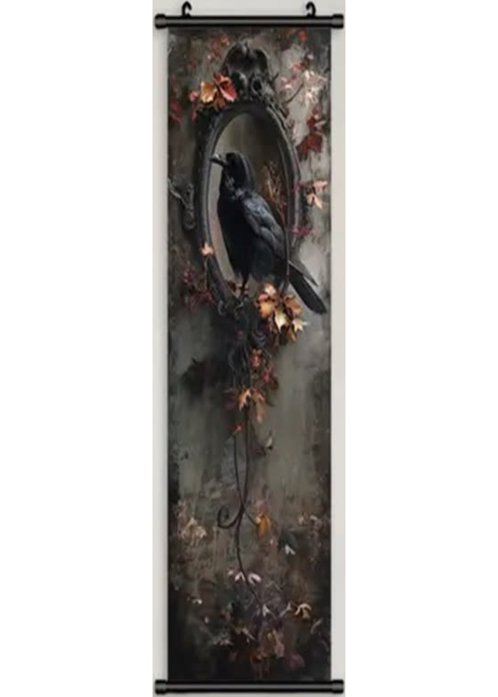 Hanging Wall Banner 15x47 Inch Ghost Crow Image 2 of 5