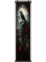 Hanging Wall Banner 15.8x47.2 Inch Ghost Crow Image 5 of 5