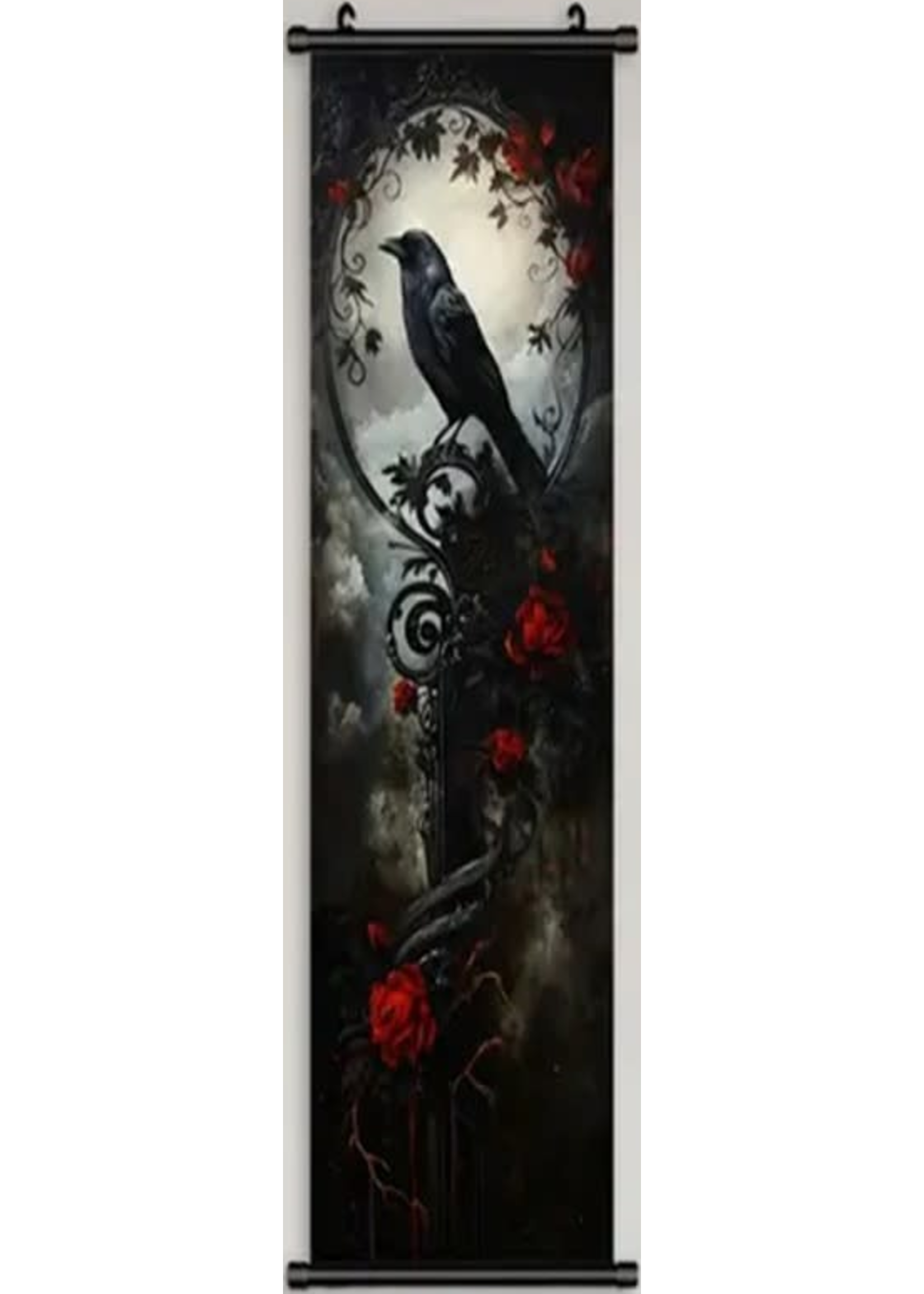 Hanging Wall Banner 15x47 Inch Ghost Crow Image 5 of 5