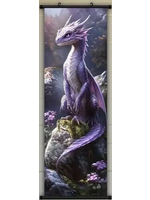 Hanging Wall Banner 15x47 Inch Vintage Dragon Image 2 of 5