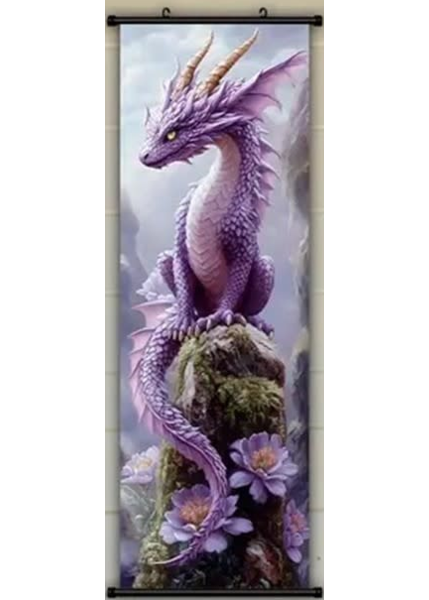 Hanging Wall Banner  15x47 Inch Vintage Dragon Image 3 of 5