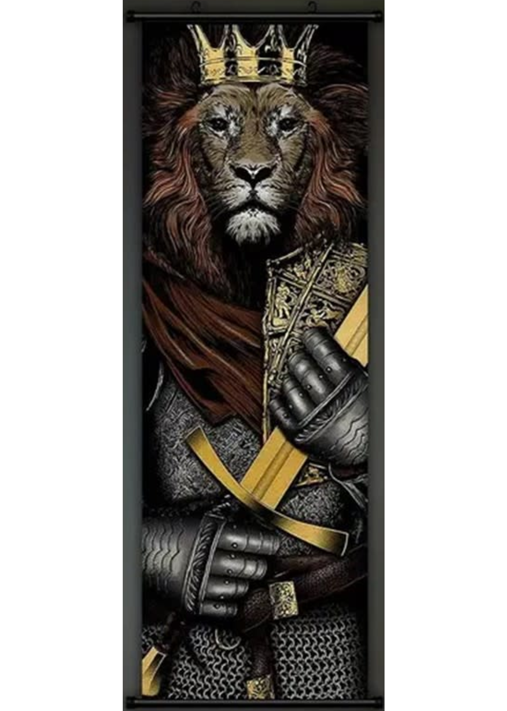 Hanging Wall Banner 15x47 Inch Terror Knight Image 3 of 3