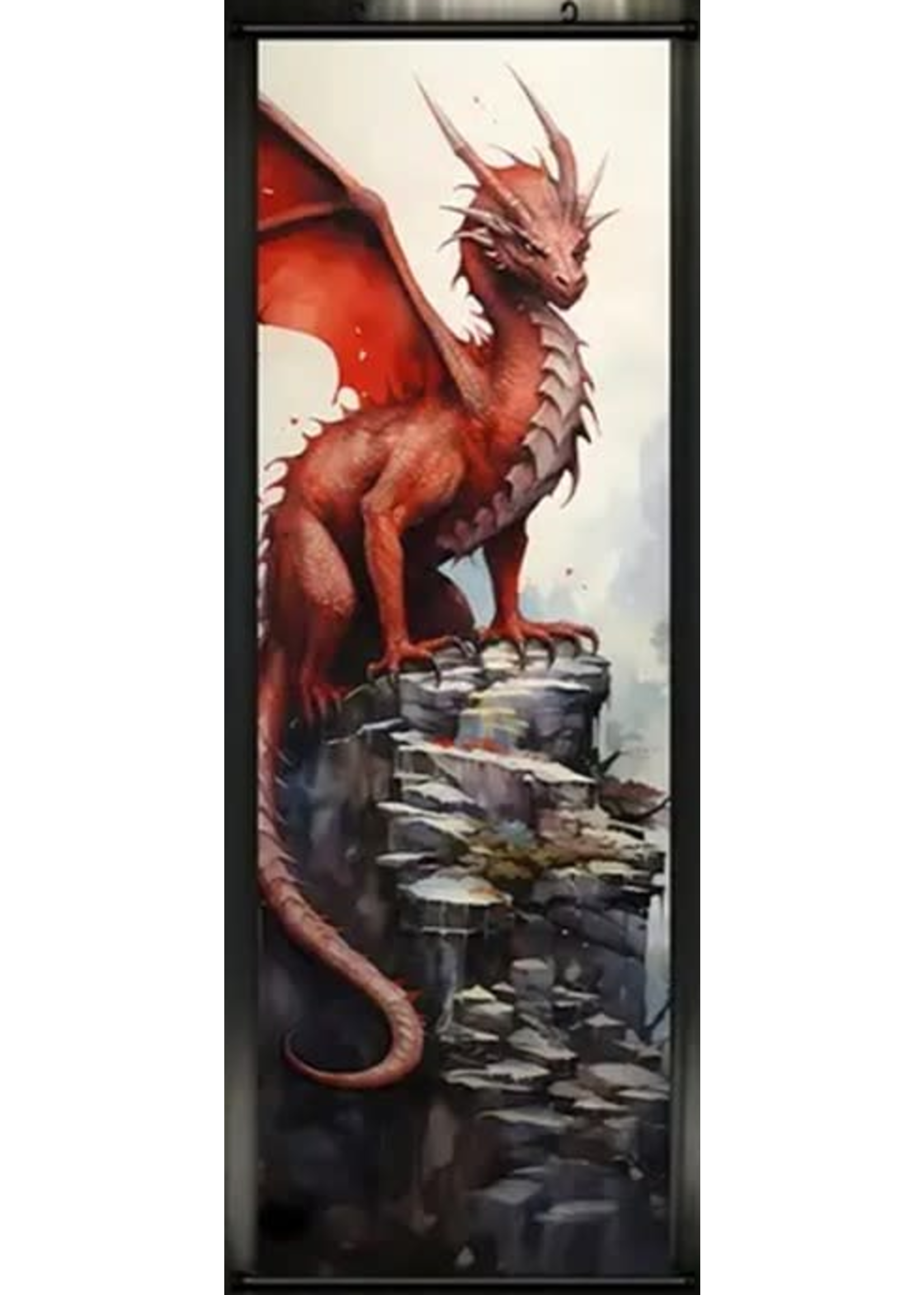 Hanging Wall Banner 15x47 Inch Anime Western Dragon Image 3 of 4