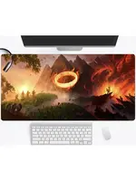 Mouse Pad 12x24 Inch Fantasy Mountains & Ring