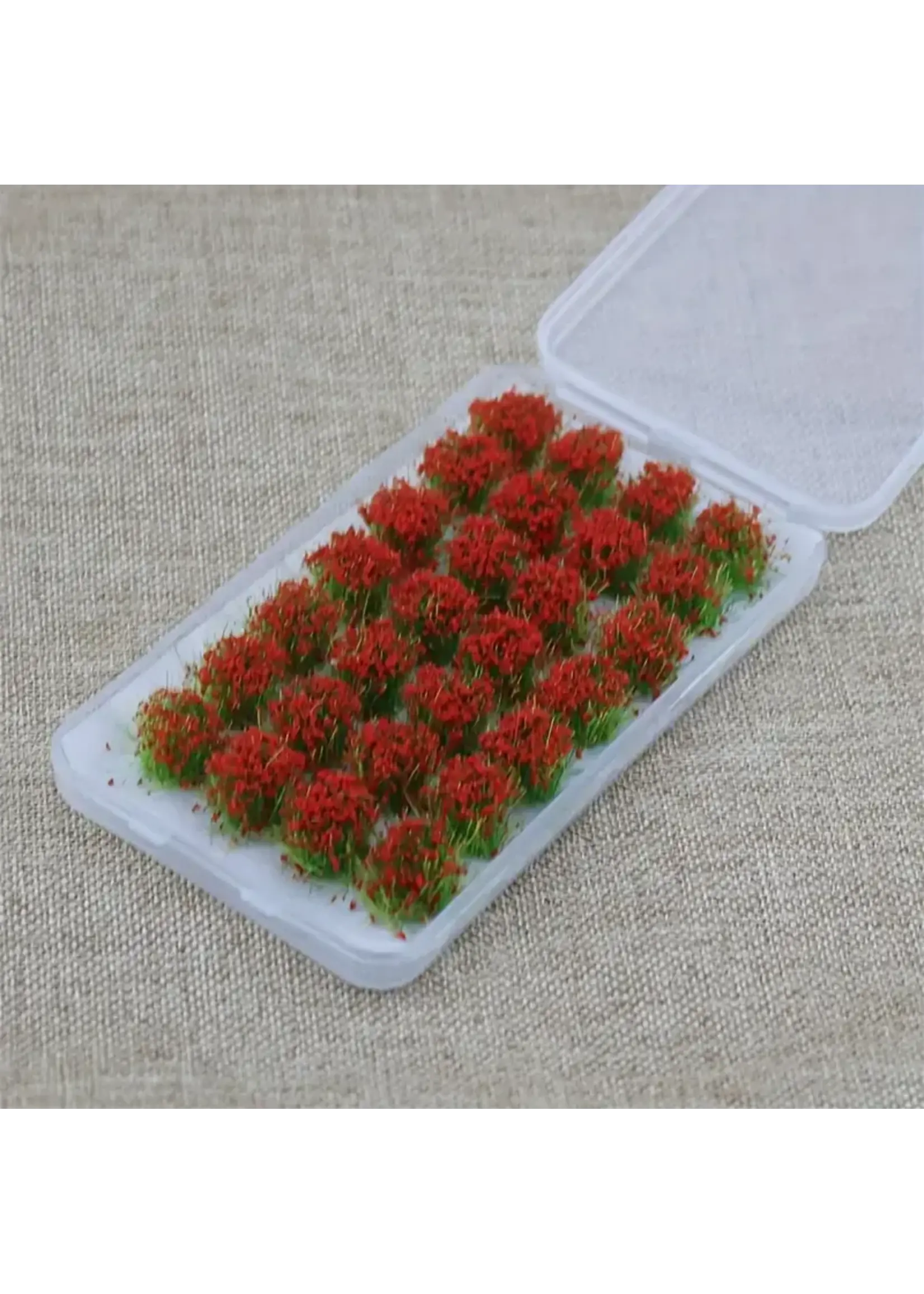 Tufts Flower Cluster Red