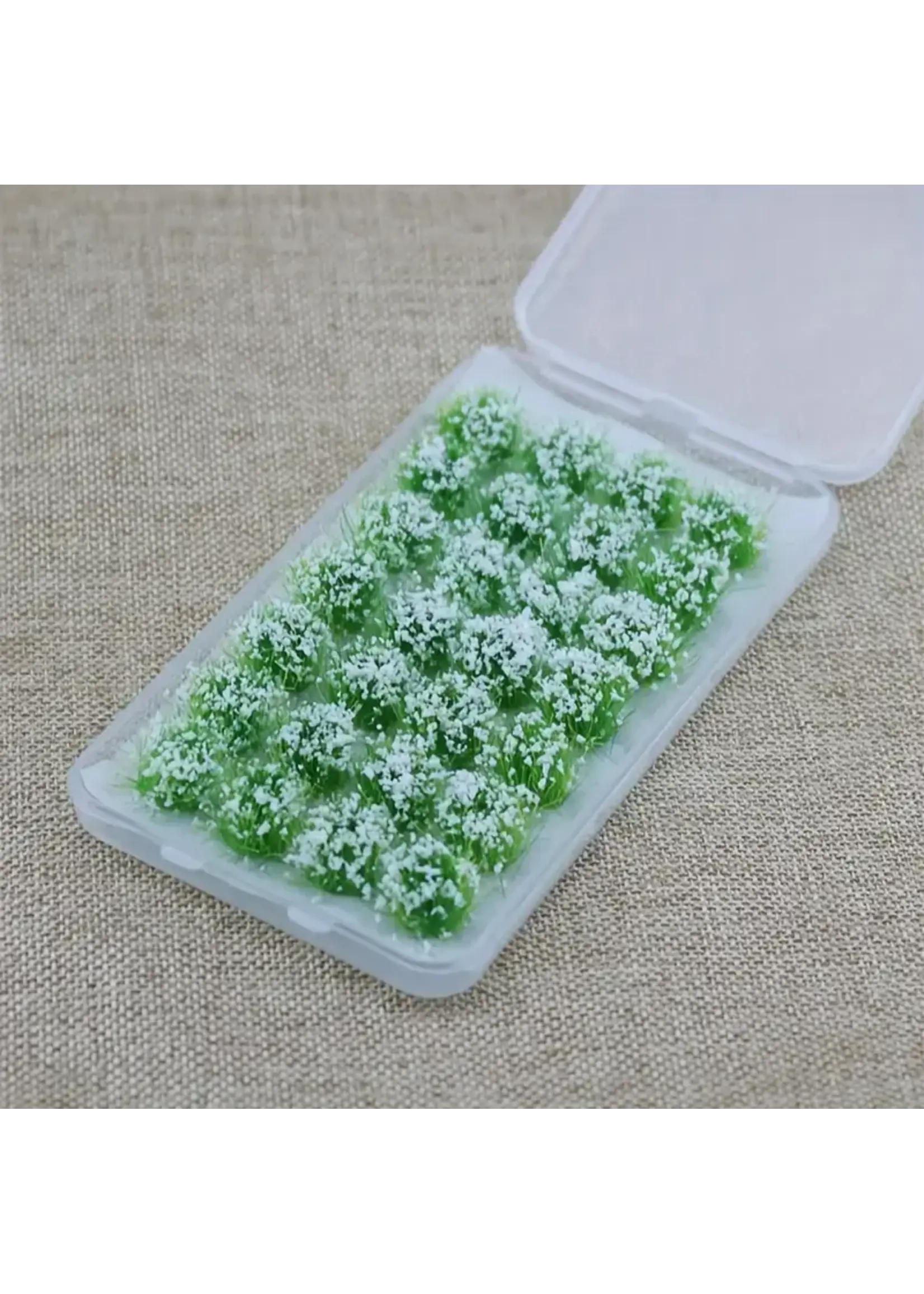 Tufts Flower Cluster White