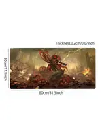 Mouse Pad 31.5x11.8 Inch Lord of Baal
