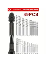 Pin Vice with Drill BIts (49pc)