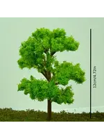 Trees Light Green 4.72 Inch (5pc)