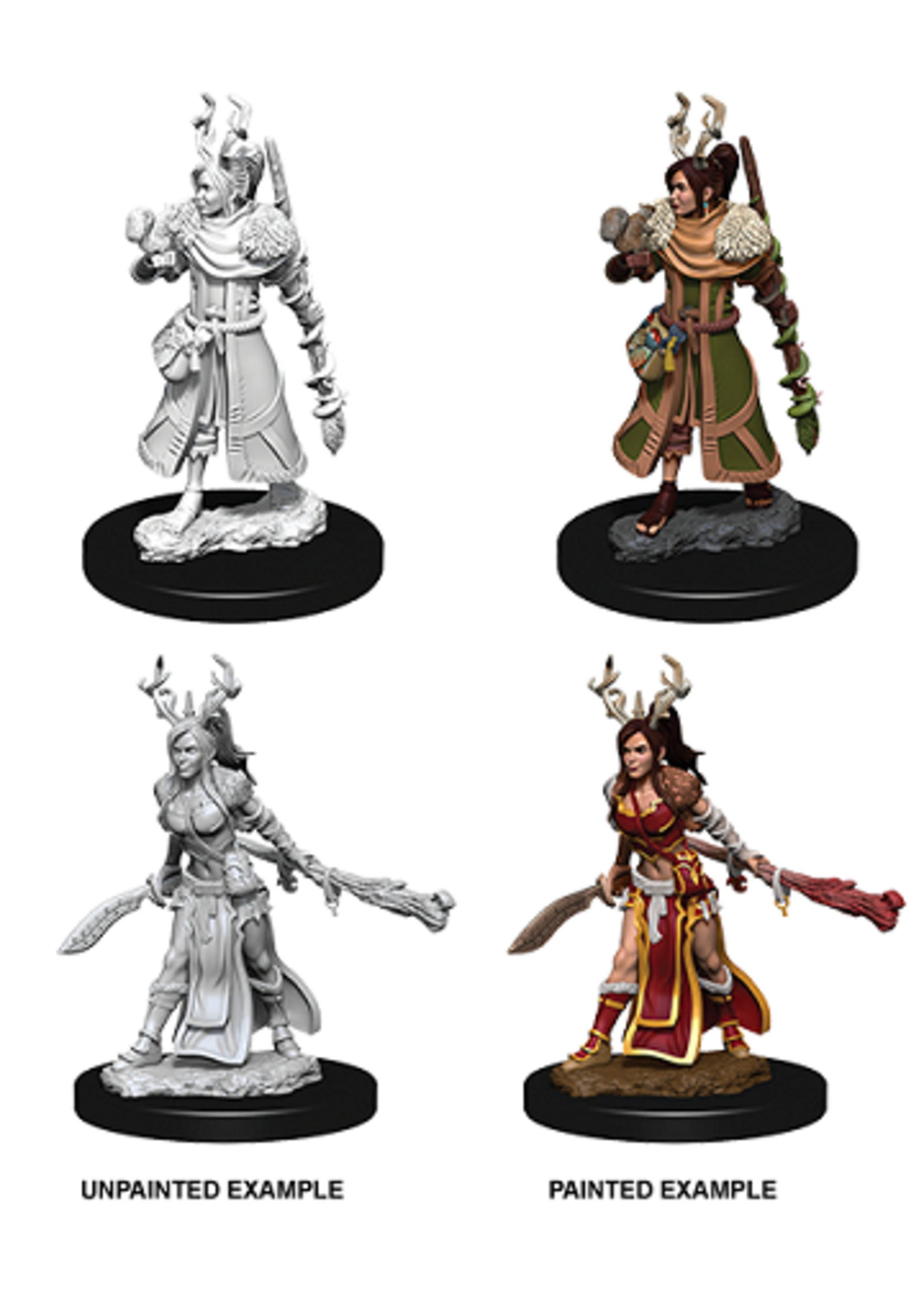 WizKids WK73701 DND Human Female Druid WV9