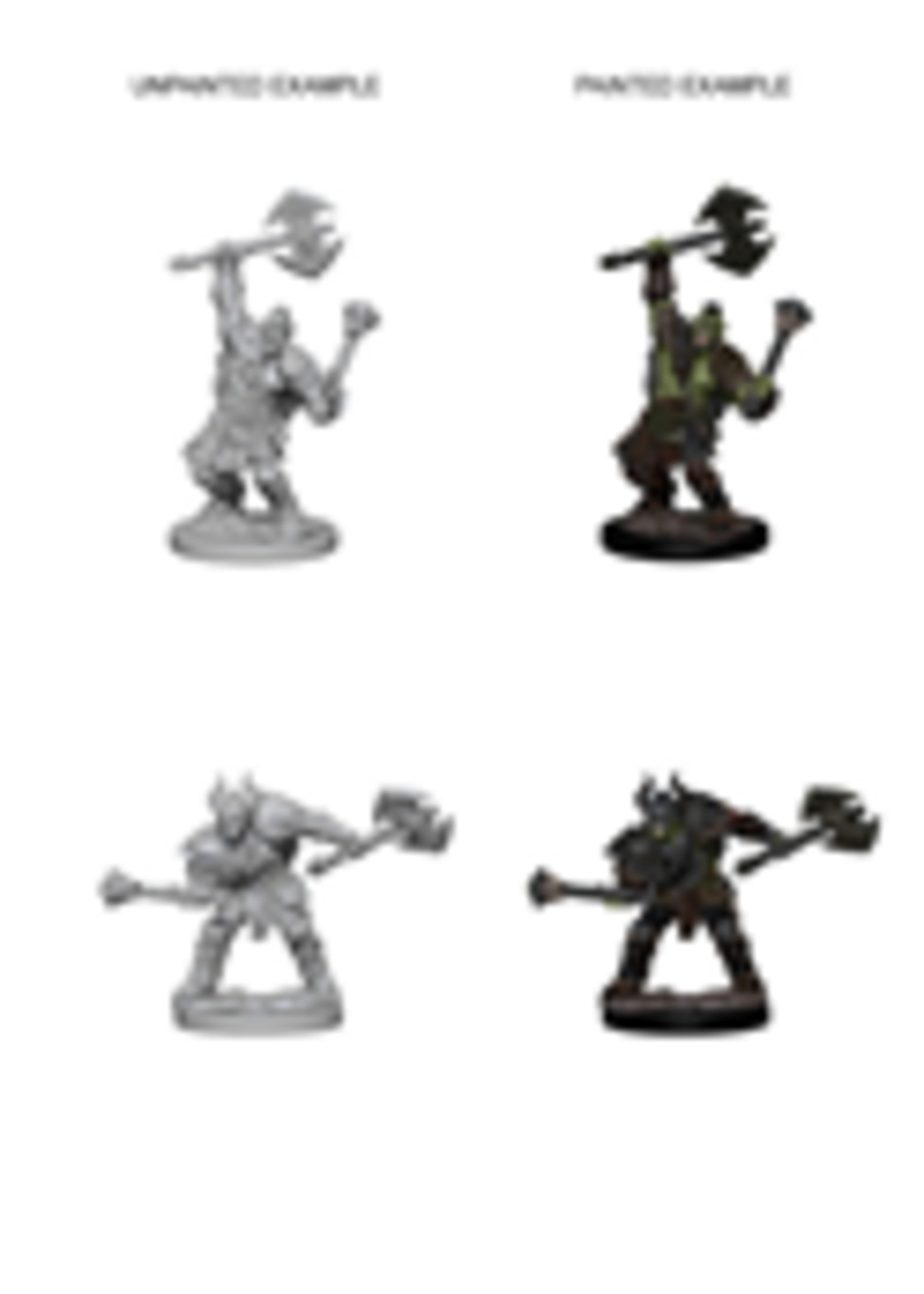 WizKids WK72613 PF Half-Orc Male Barbarian WV3