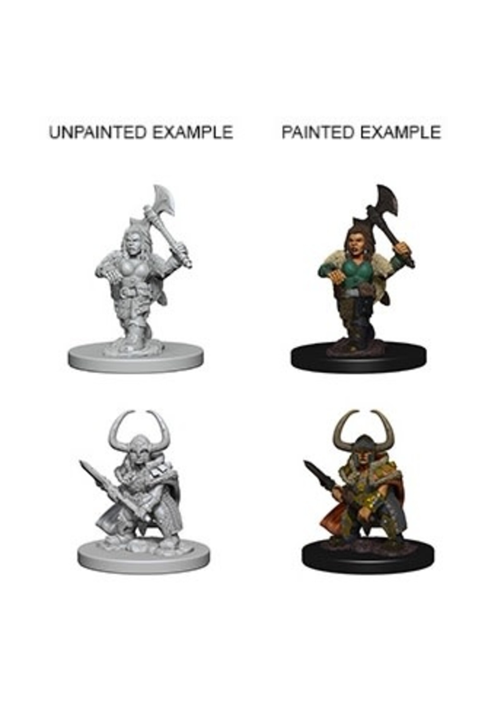 WizKids WK72645 DND Dwarf Female Barbarian WV4
