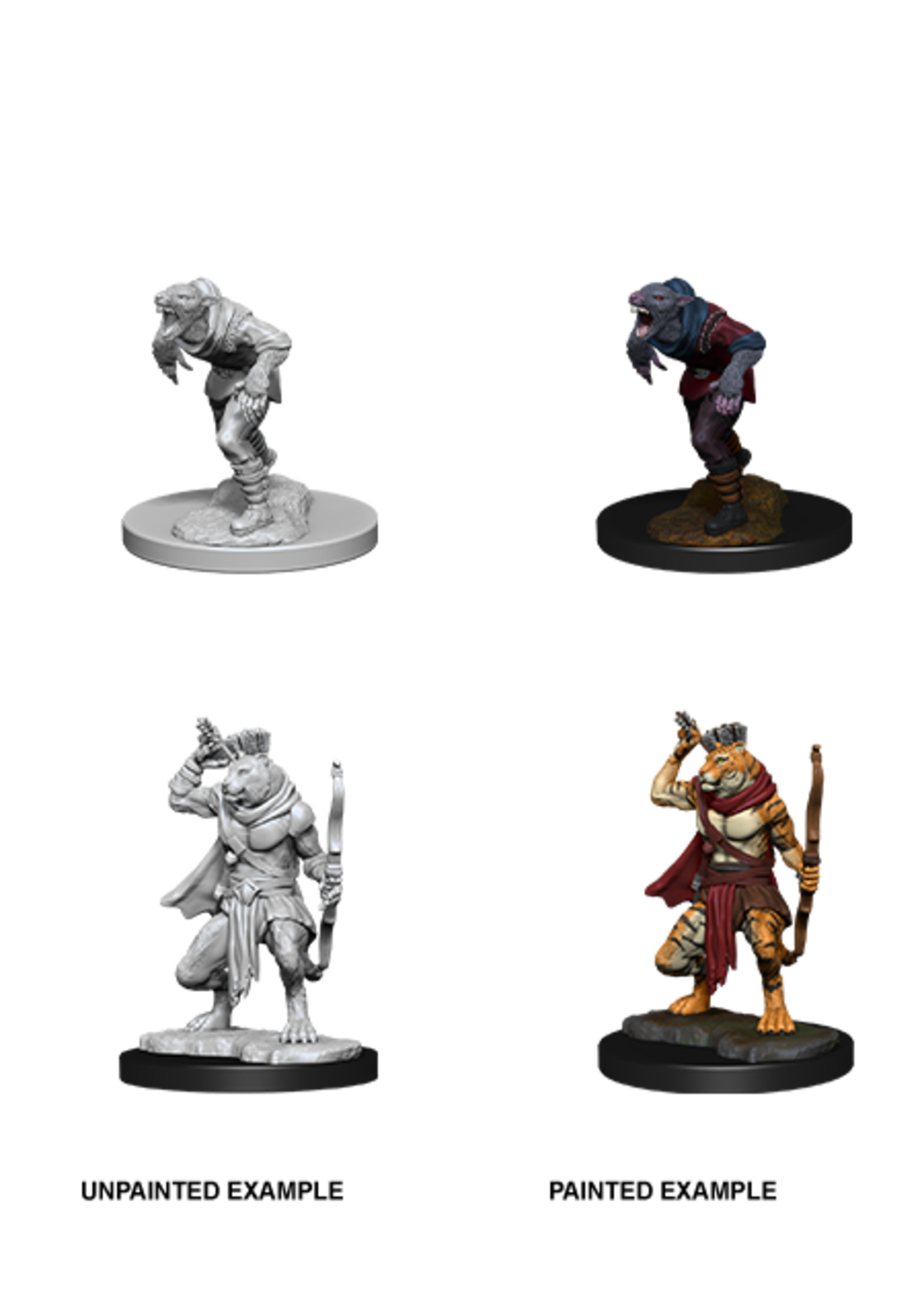 WizKids WK90014 DND Wererat & Weretiger WV11