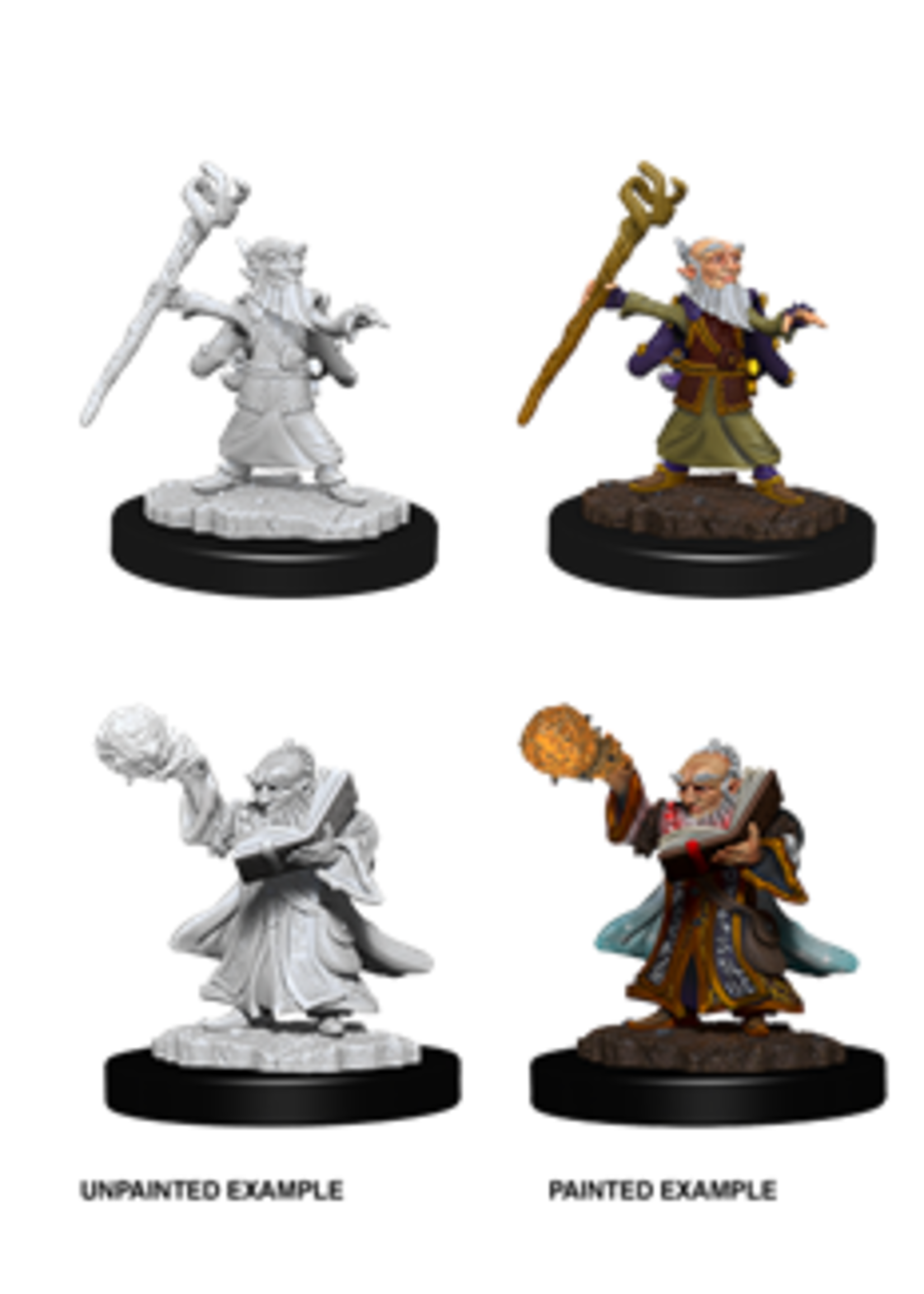 WizKids WK73382 DND Gnome Male Wizard WV6