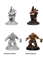 WizKids WK73391 DND Dwarf Male Barbarian WV6