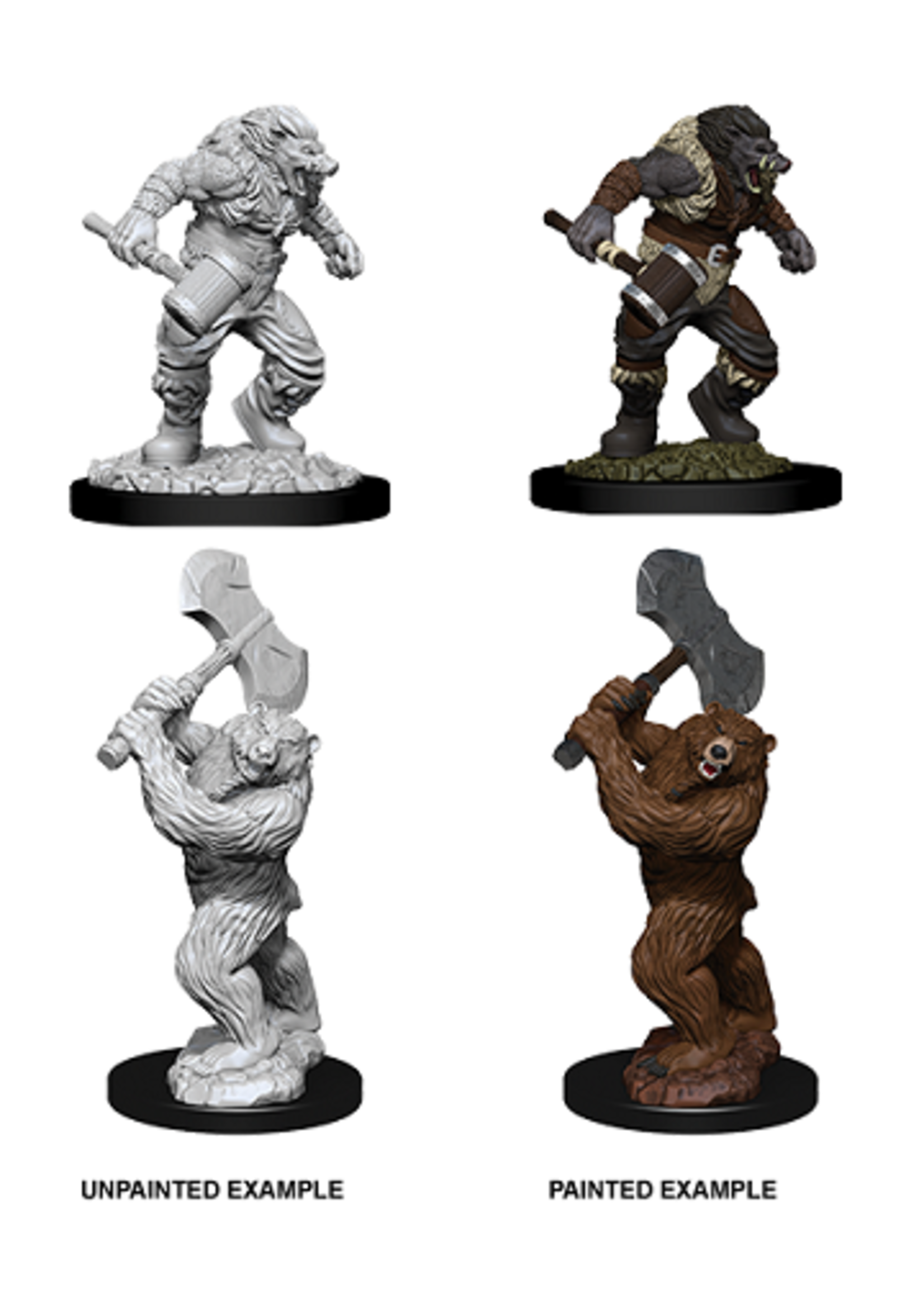 WizKids WK73715 DND Wereboar & Werebear WV9