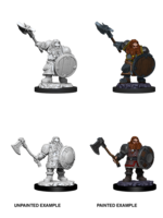 WizKids WK90004 DND Dwarf Male Fighter WV11