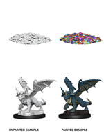 WizKids WK73852 DND Blue Dragon Wyrmling WV10
