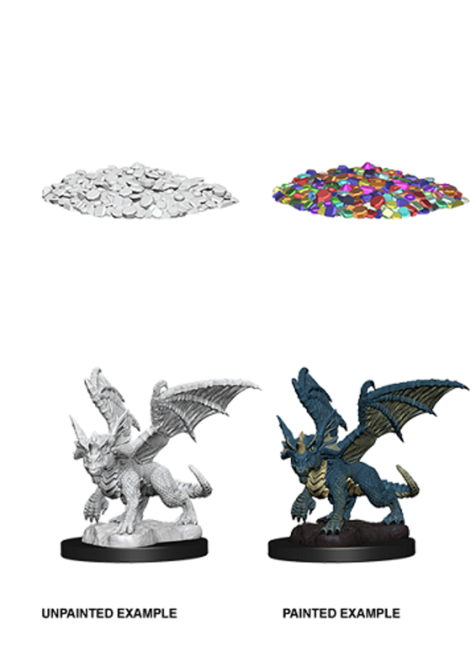 WizKids WK73852 DND Blue Dragon Wyrmling WV10