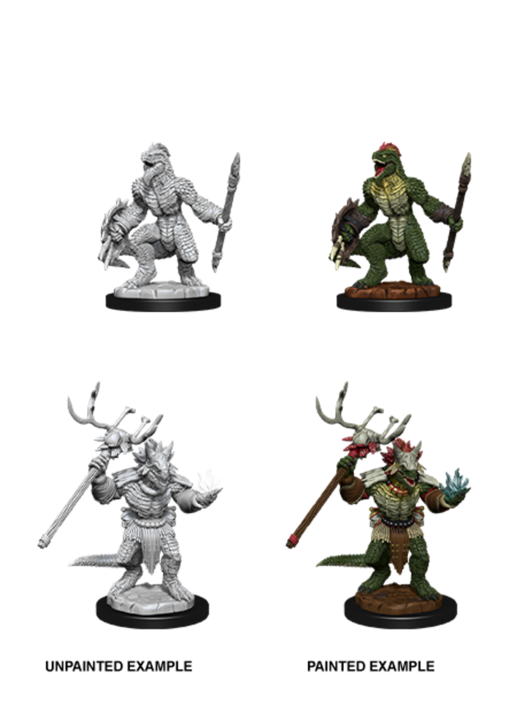 WizKids WK90074 DND Lizardfolk & Shaman WV12