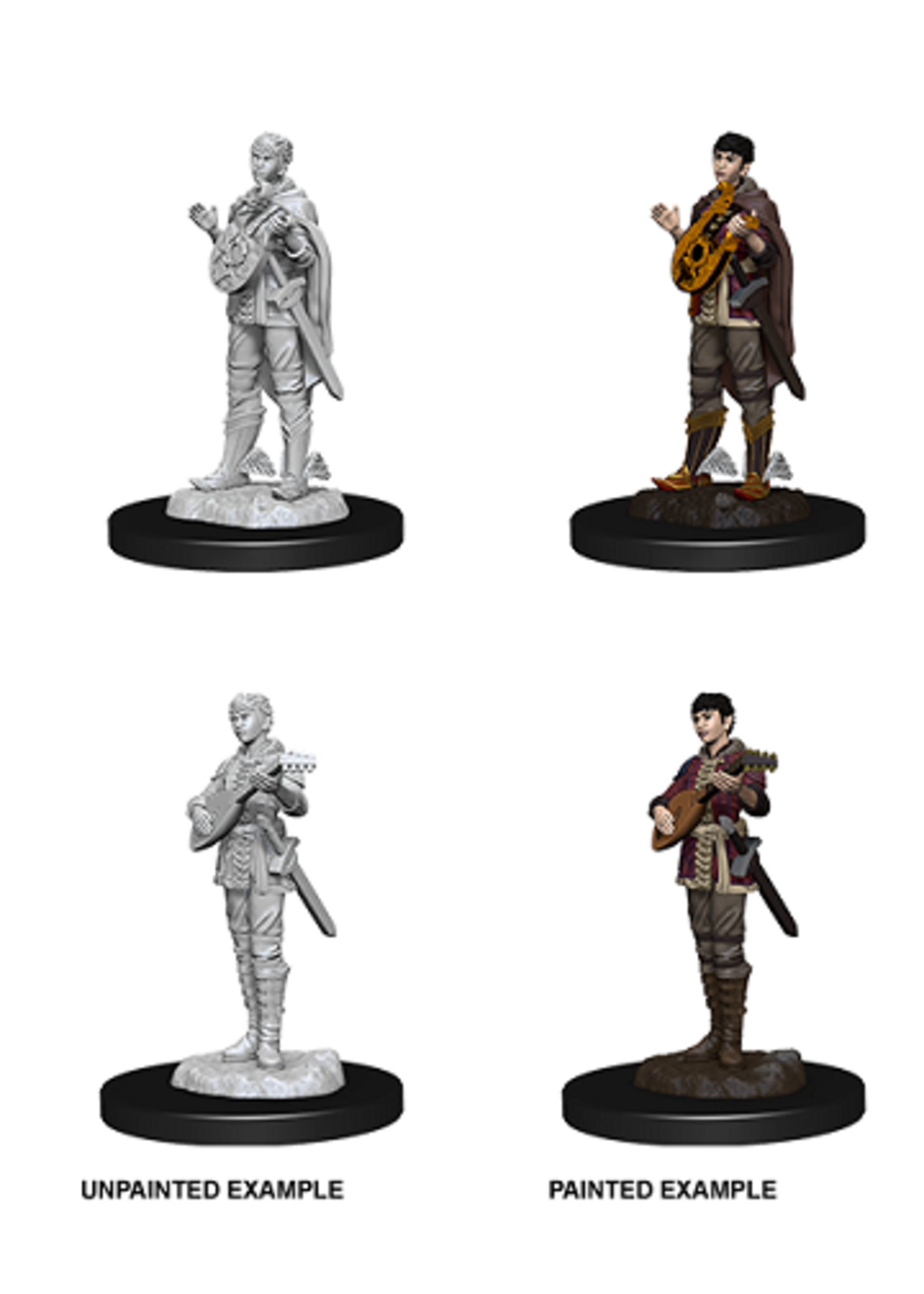 WizKids WK73538 DND Half-Elf Female Bard WV7