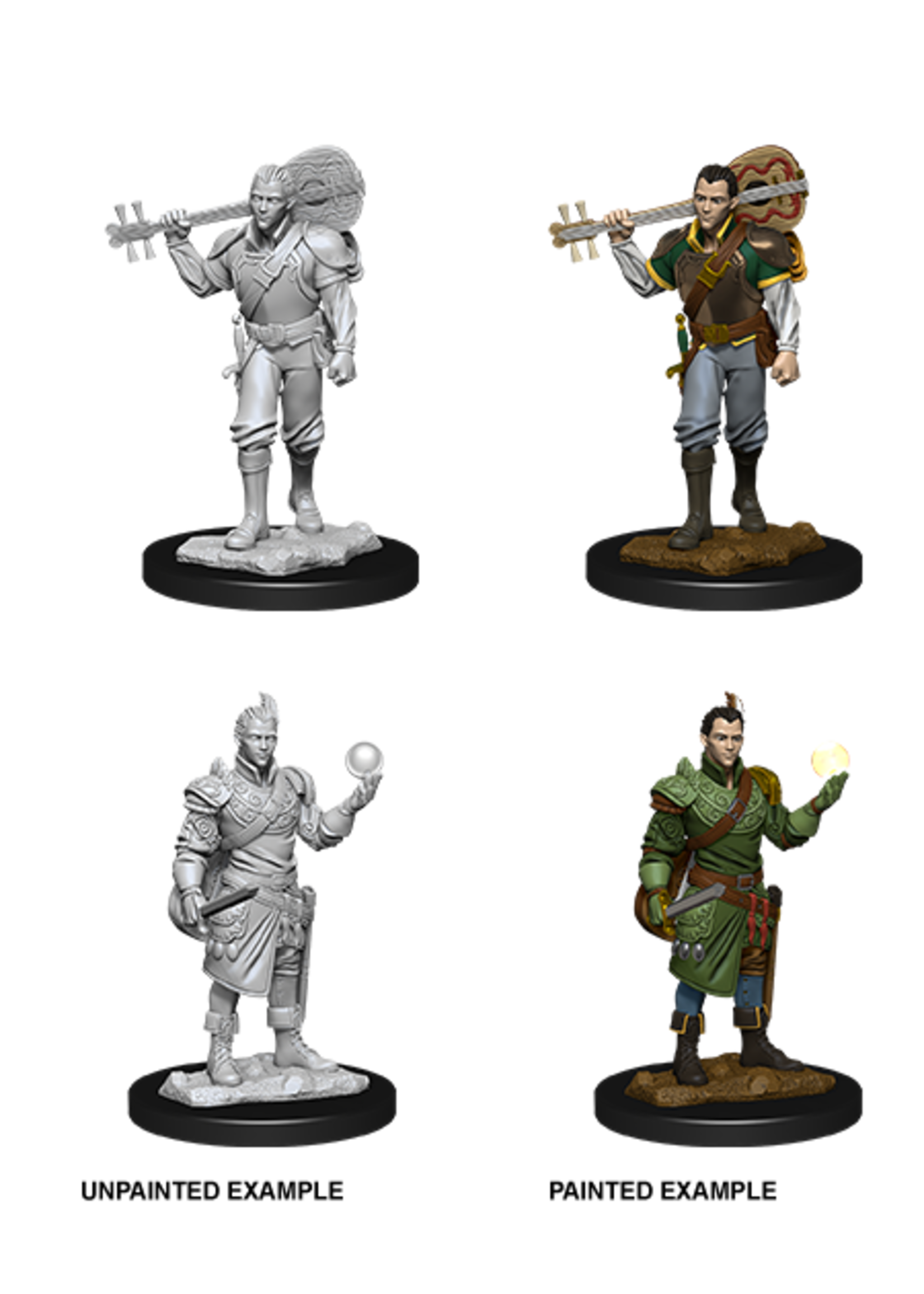 WizKids WK90055 DND Half-Elf Male Bard WV12