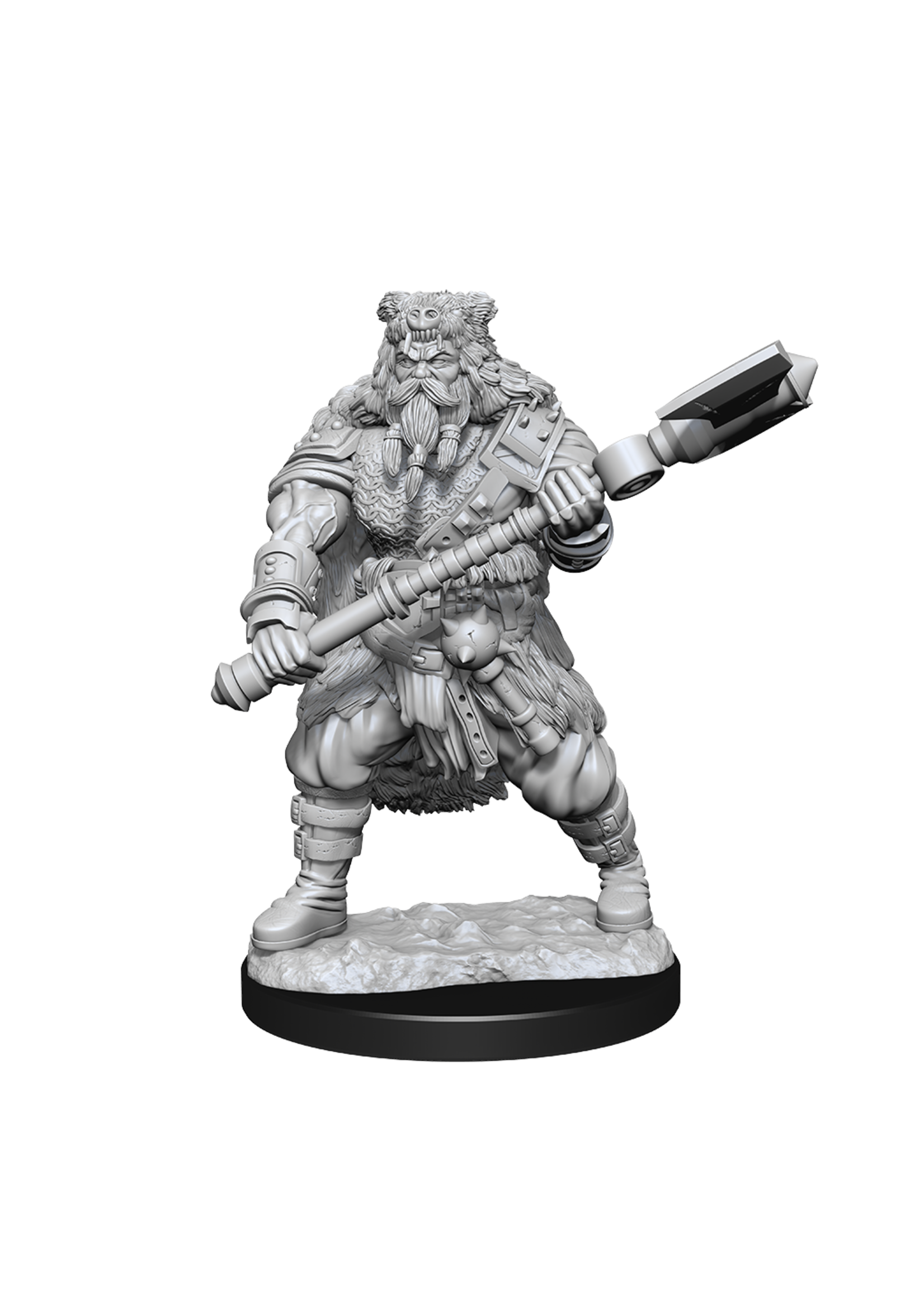 WizKids WK90224 DND Human Male Barbarian WV14