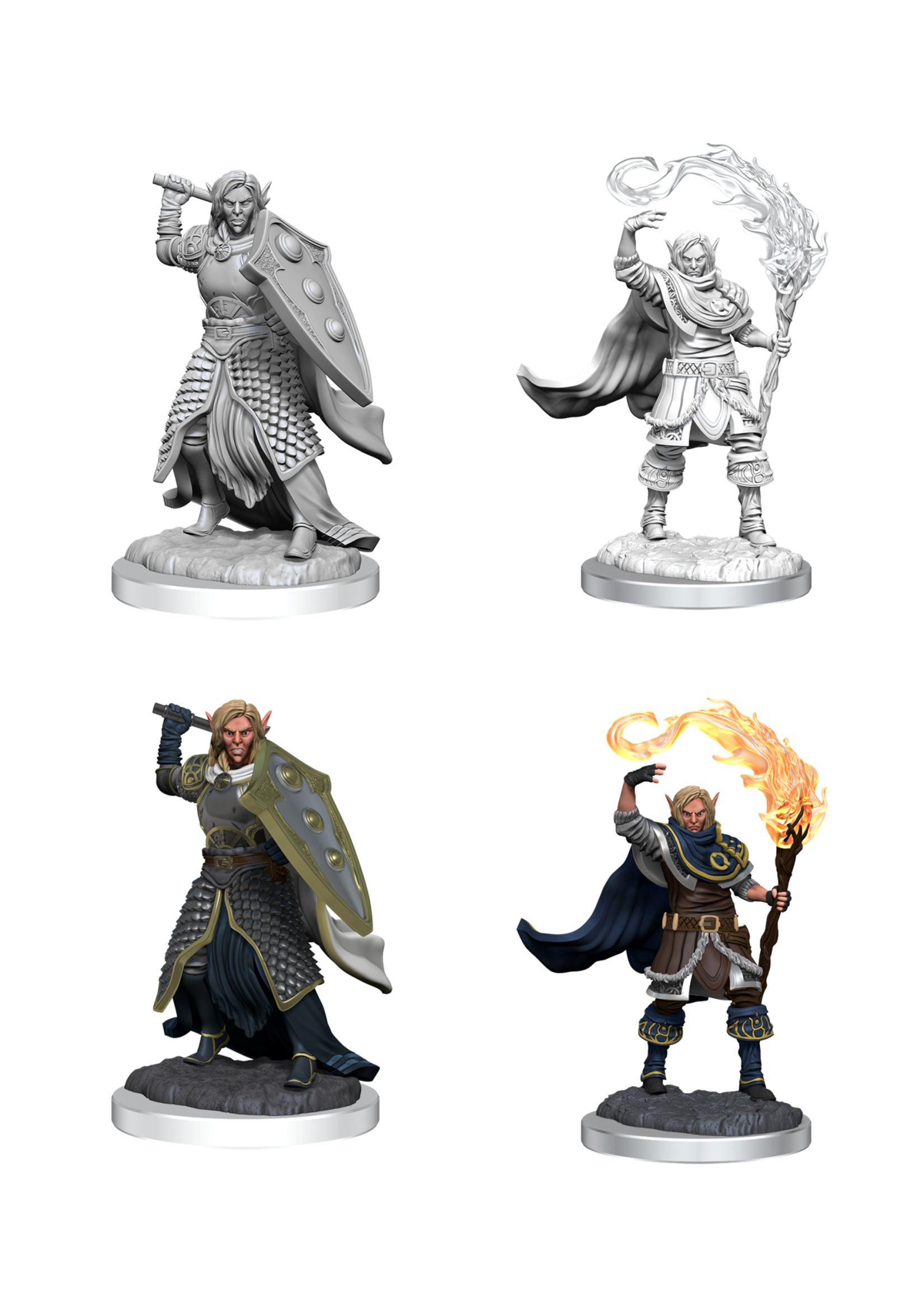 WizKids WK90404 DND Elf Male Cleric WV16