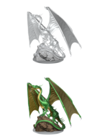 WizKids WK90491 DND Young Emerald Dragon WV17
