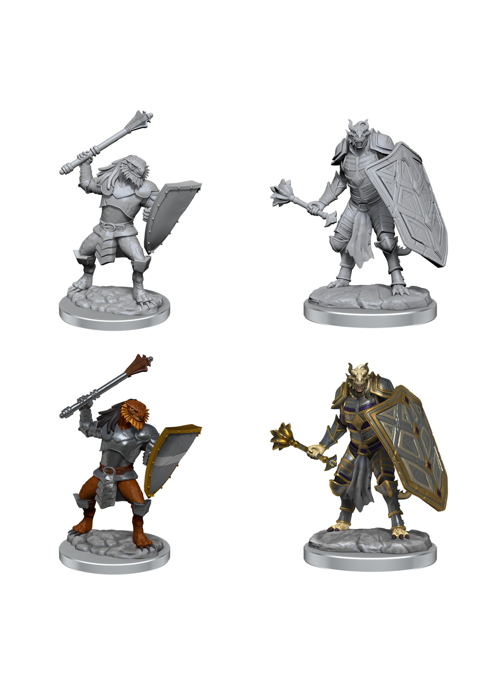 WizKids WK90522 DND Dragonborn Clerics WV18