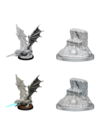 WizKids WK90589 DND White Dragon Wyrmling WV19