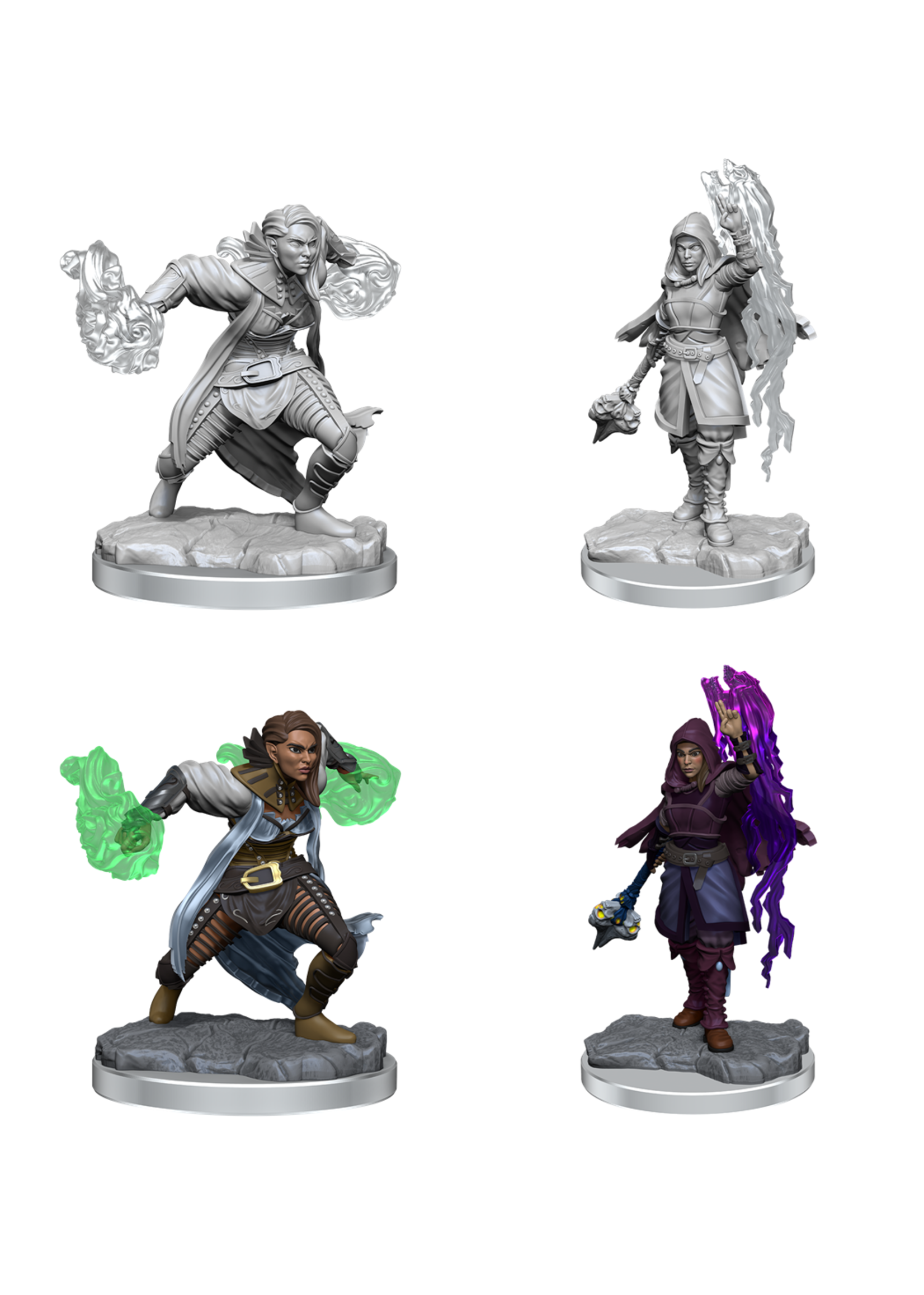 WizKids WK90410 DND Half Elf Warlock WV20
