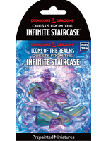 WizKids DND Icons Quests from the Infinite Staircase Miniatures Booster (4 prepainted miniatures)