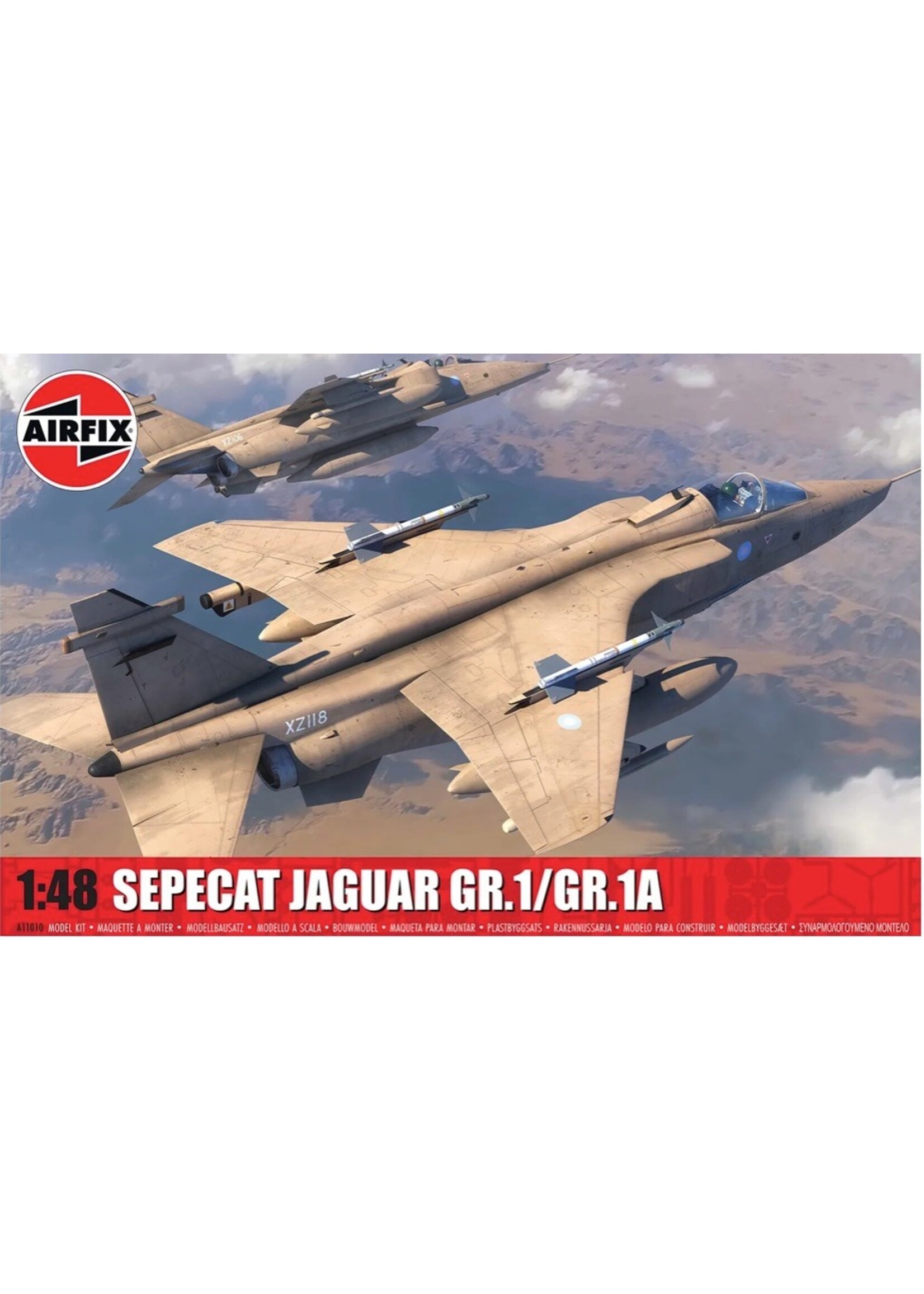 Airfix AIR11010 Sepecat Jaguar GR.1/GR.1A (1/48)