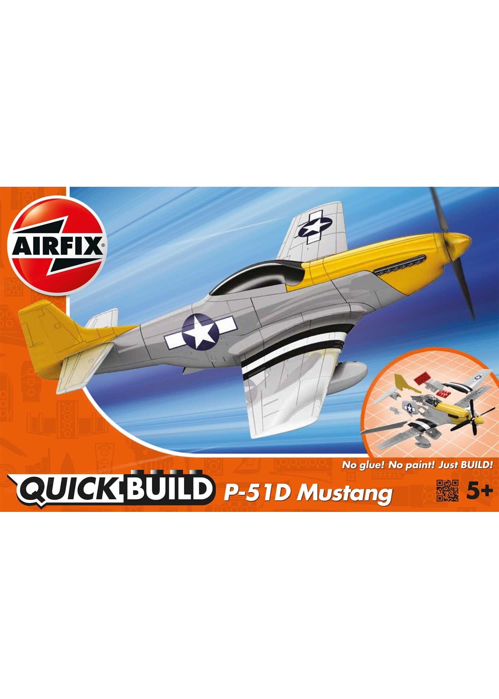 Airfix AIRJ6016 P-51D Mustang Quick Build