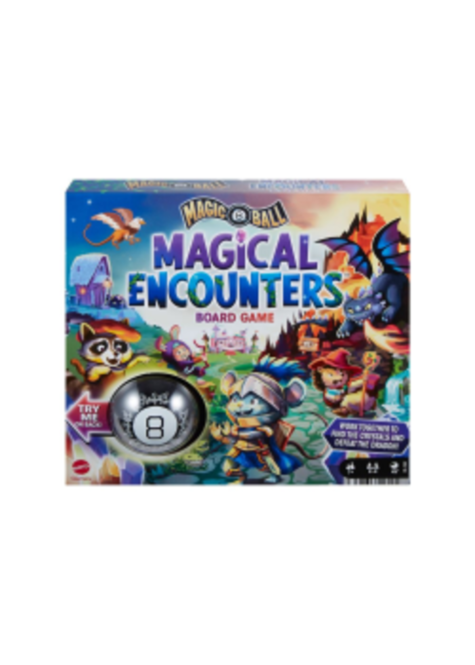 Magical Encounters Magic 8 Ball Board Game