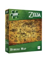 USAopoly USAPZ690 Zelda Hyrule Map (Puzzle1000)