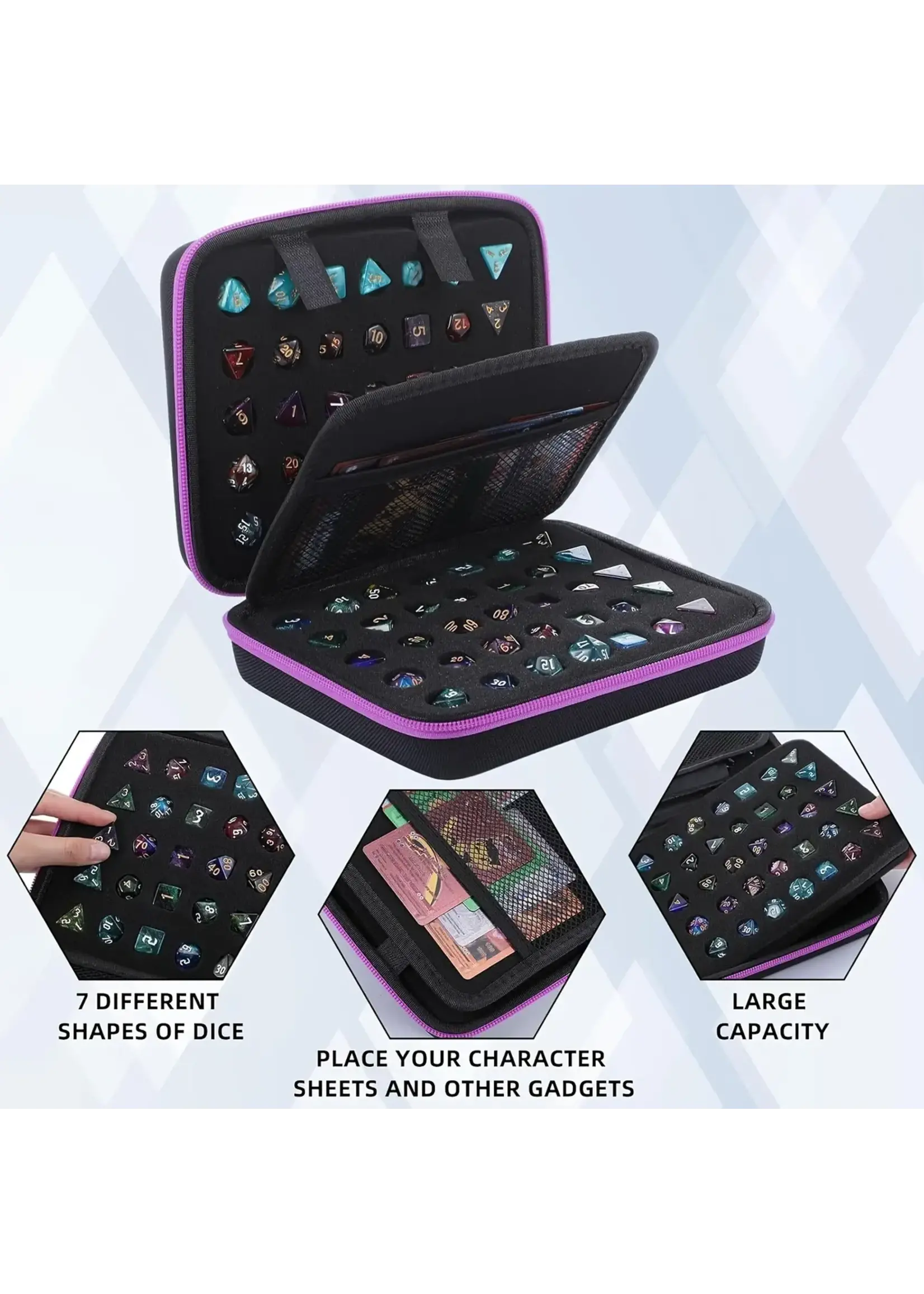 Dice Case for 10 sets of RPG Dice