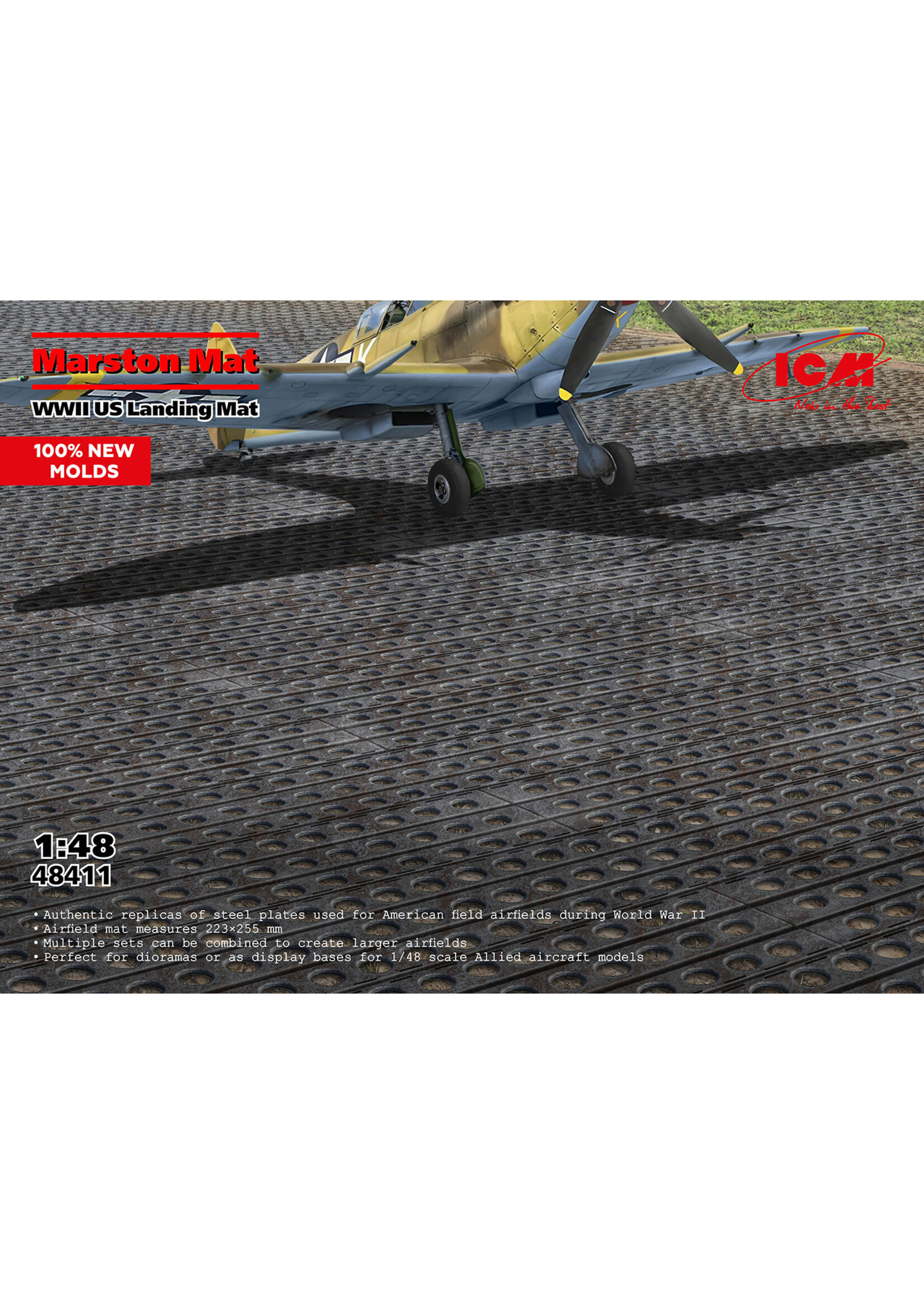 ICM ICM48411 WWII US Landing Mat (1/48)