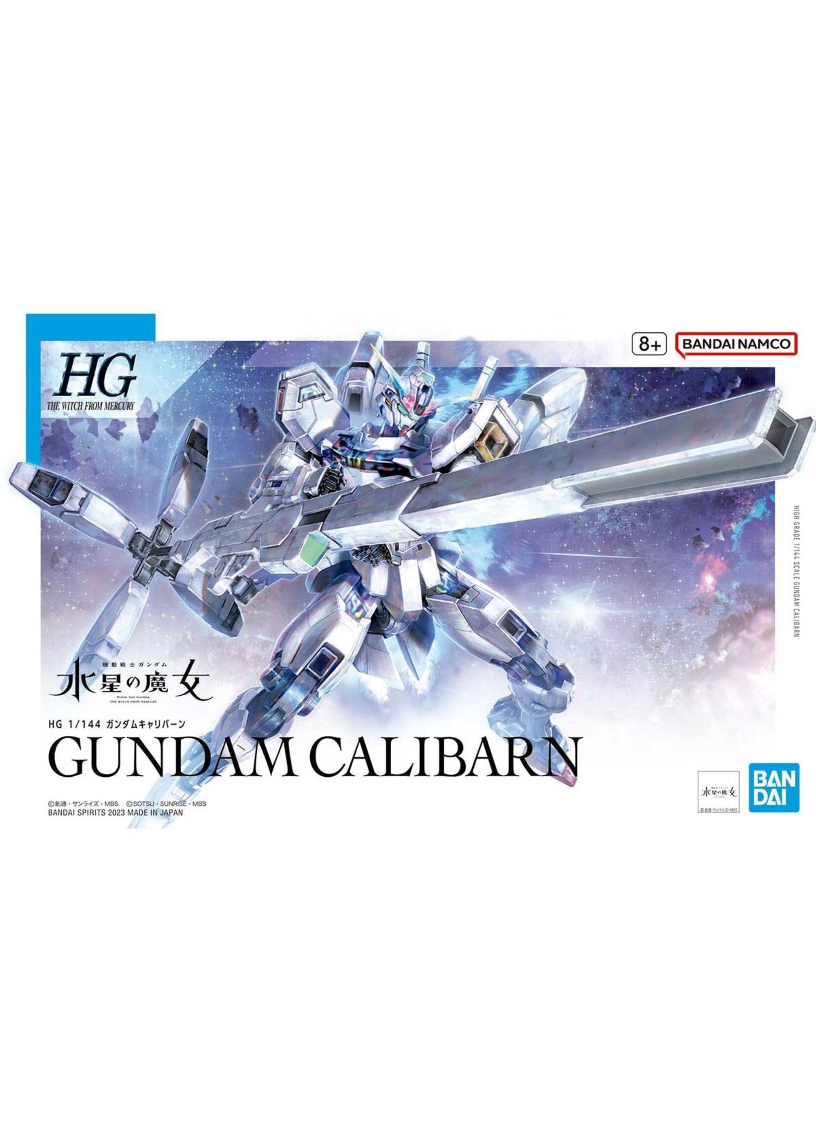 Bandai BNDAI2645144 HG #26 Gundam Calibarn (1/144)