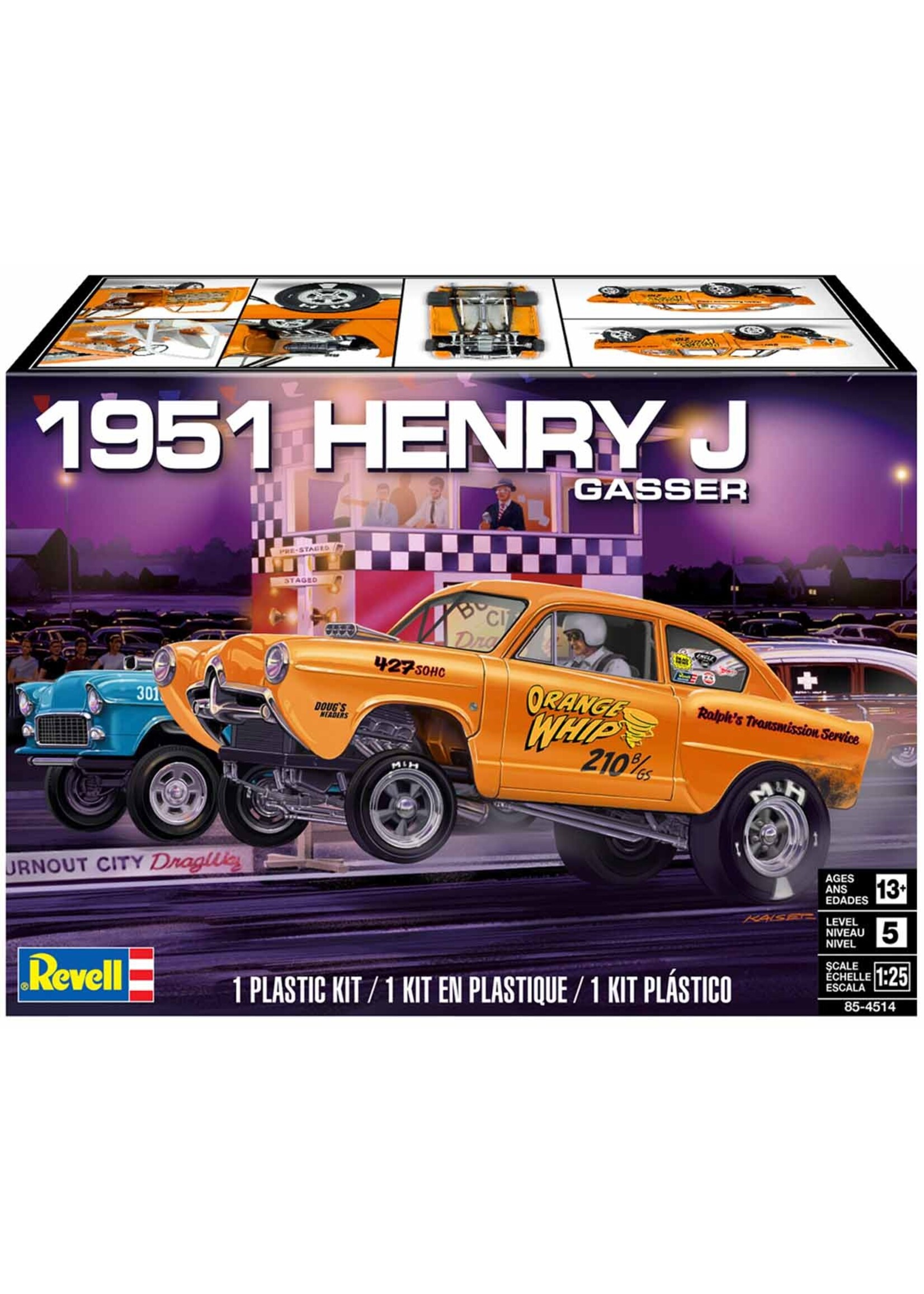 Revell REV4514 1951 Henry J Gasser (1/25)